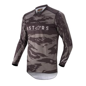 Motokrosový dres Alpinestars Racer Tactical černá/šedá 2022  S