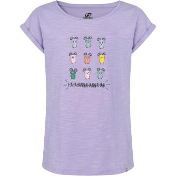 Hannah KAIA JR Dívčí tričko, fialová, velikost 152