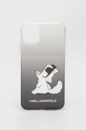 Obal na telefon Karl Lagerfeld iPhone 11 6,1"/ Xr černá barva