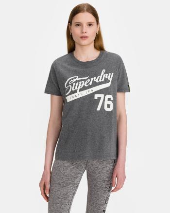 SuperDry Collegiate Cali State Triko Šedá