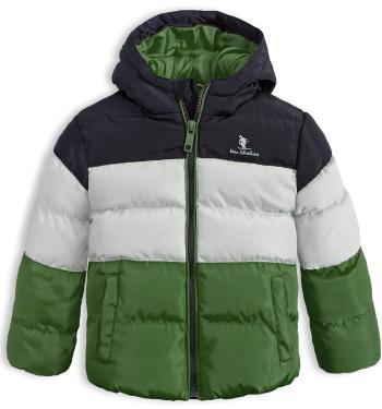 Dětská zimní bunda LEMON BERET MINI ADVENTURES zelená Velikost: 74