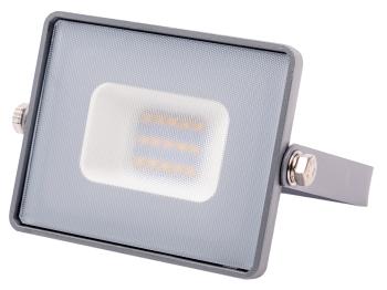 LED Solution Šedý LED reflektor 10W Premium Barva světla: Teplá bílá 430