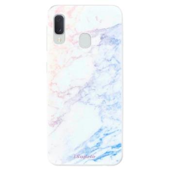 Odolné silikonové pouzdro iSaprio - Raibow Marble 10 - Samsung Galaxy A20e