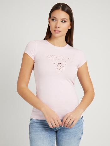 Guess dámské růžové tričko - M (G6K9)
