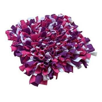Čmuchací kobereček fialový-růžový-bílý (CmKo187nad)