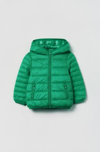 Kojenecká bunda OVS zelená barva