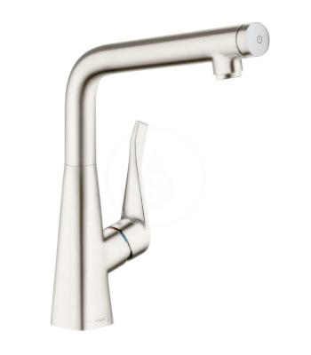 HANSGROHE Metris New Dřezová baterie, vzhled nerezu 14883800