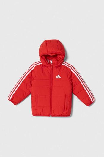 Dětská bunda adidas červená barva