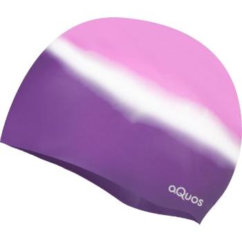 AQUOS COHO Plavecká čepice, fialová, velikost UNI