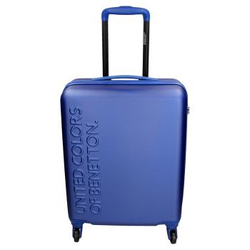 Kabinový cestovní kufr United Colors of Benetton Aura - modrá