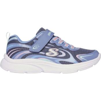 Skechers WAVY LITES Dětská vycházková obuv, světle modrá, velikost