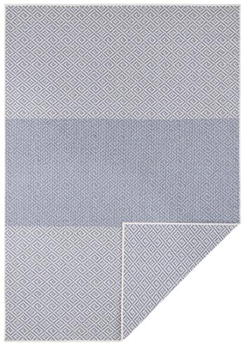 NORTHRUGS - Hanse Home koberce Kusový koberec Twin Supreme 103773 Borneo Blue/Cream - 80x350 cm Modrá