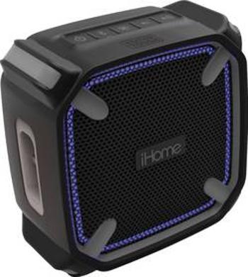 Bluetooth® reproduktor iHome iBT371 weatcher Touch hlasitý odposlech, outdoor, prachotěsný, nárazuvzdorný, vodotěsný, černá