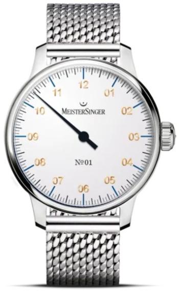 MeisterSinger N°01 AM3301G - Náramek z pletené oceli