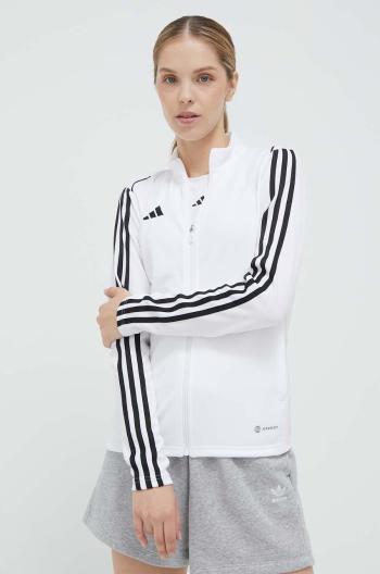 Tréninková mikina adidas Performance Tiro 23 League bílá barva, s aplikací, HS3513