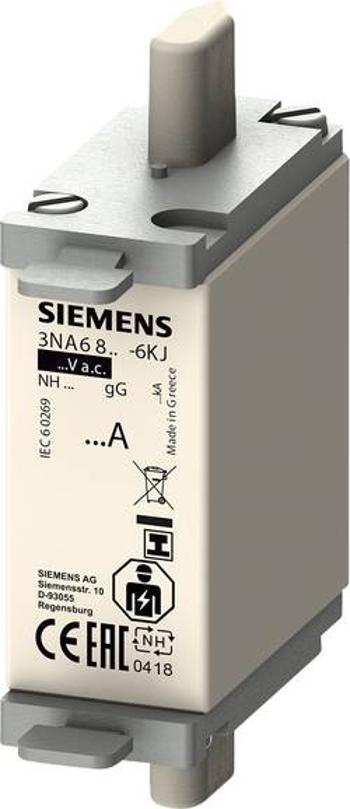 Siemens 3NA68206KJ sada pojistek velikost pojistky: 0 50 A 690 V