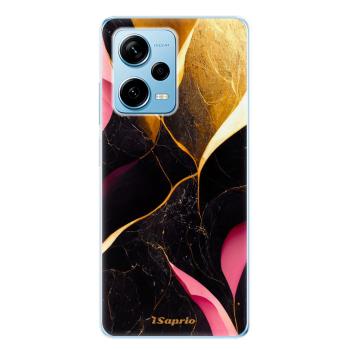 Odolné silikonové pouzdro iSaprio - Gold Pink Marble - Xiaomi Redmi Note 12 Pro 5G / Poco X5 Pro 5G