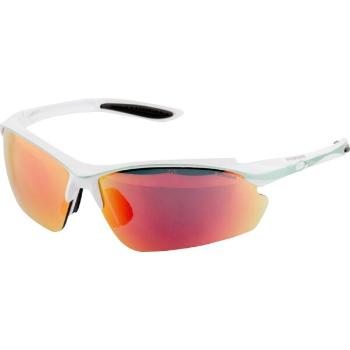 Finmark FNKX2221 Sportovní sluneční brýle, bílá, velikost UNI