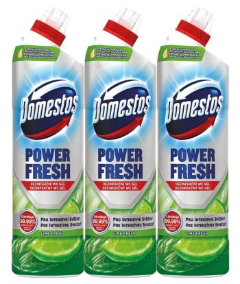 Domestos Power Fresh Lime 3 x 700 ml