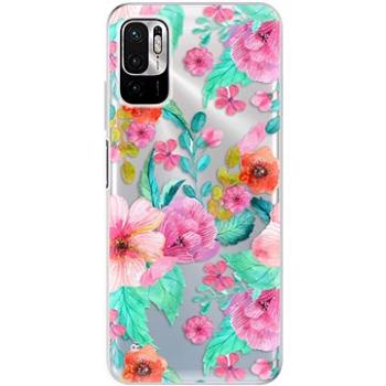 iSaprio Flower Pattern 01 pro Xiaomi Redmi Note 10 5G (flopat01-TPU3-RmN10g5)