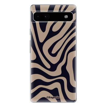 Odolné silikonové pouzdro iSaprio - Zebra Black - Google Pixel 6a 5G