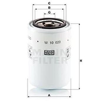 MANN-FILTER W10020 (W10020)