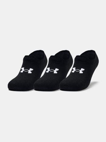 Under Armour UA Essential UltraLowTab Ponožky 3 páry Černá