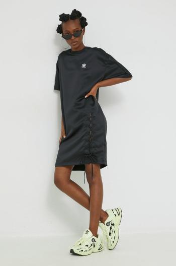 Šaty adidas Originals Always Original černá barva, mini, oversize
