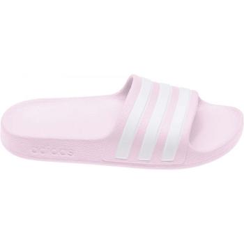adidas ADILETTE AQUA K Dětské pantofle, růžová, velikost 35