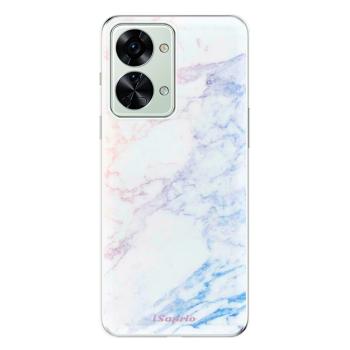 Odolné silikonové pouzdro iSaprio - Raibow Marble 10 - OnePlus Nord 2T 5G