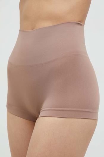 Modelující šortky Spanx 2-pack dámské, hnědá barva