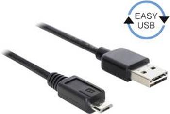 USB 2.0 kabel Delock 83369, 5.00 m, černá
