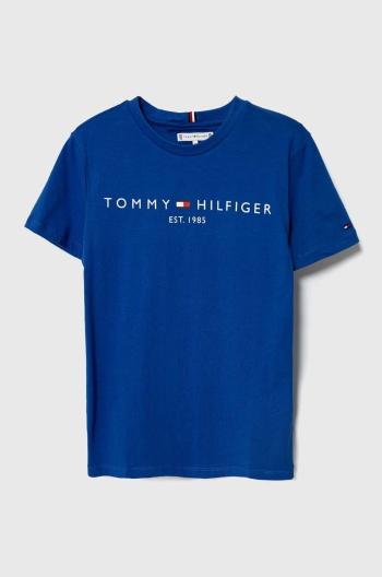 Dětské bavlněné tričko Tommy Hilfiger s potiskem