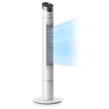 Klarstein Sky High, sloupový ventilátor, 40 W, 276M³ / H, 75 ° oscilační, 3 režimy, bílý