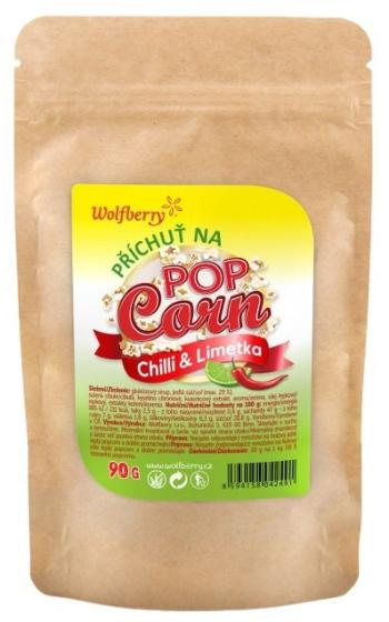 Wolfberry Příchuť na popcorn Chilli a Limetka 90 g