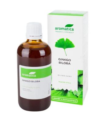 Aromatica Ginkgo biloba bylinné kapky 50 ml