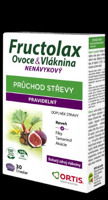 Fructolax Ovoce&Vláknina 30 tablet