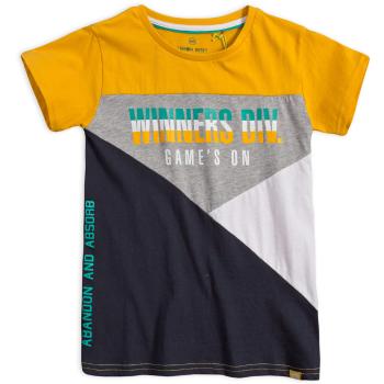 Chlapecké tričko LEMON BERET WINNER žluté Velikost: 164