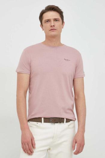Tričko Pepe Jeans Jack růžová barva