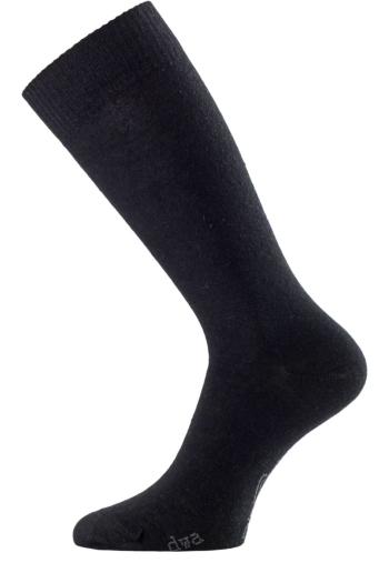 Lasting DWA 900 černé vlněné ponožky Velikost: (34-37) S ponožky