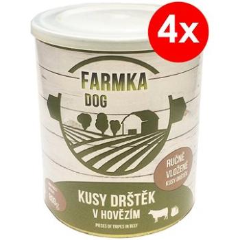 FARMKA DOG 800 g s dršťkami, 4 ks (8594025084074)