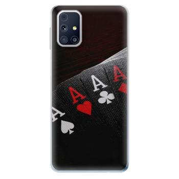 Odolné silikonové pouzdro iSaprio - Poker - Samsung Galaxy M31s