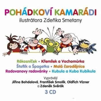 Pohádkoví kamarádi - Václav Čtvrtek - audiokniha