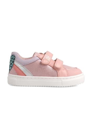 Dětské boty Garvalin růžová barva