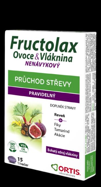 Fructolax Ovoce&Vláknina 15 tablet