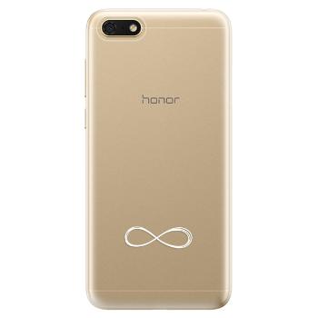 Odolné silikonové pouzdro iSaprio - čiré - Infinity - Huawei Honor 7S