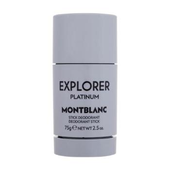 Montblanc Explorer Platinum 75 g deodorant pro muže deostick