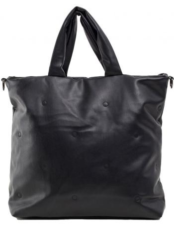 černá měkká minimalistická kabelka vel. ONE SIZE