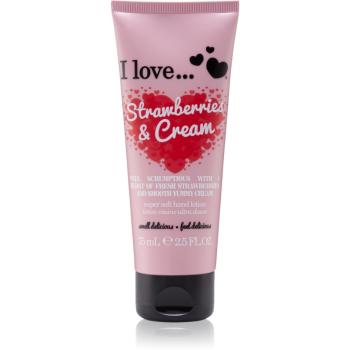 I love... Strawberries & Cream krém na ruce 75 ml