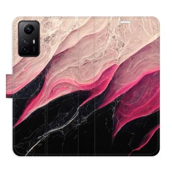 Flipové pouzdro iSaprio - BlackPink Marble - Xiaomi Redmi Note 12S